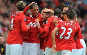 Rooney in celebration
