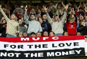 For the love, not the money