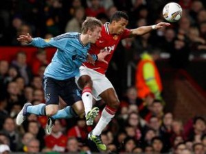 Nani against Ajax Nani against Ajax