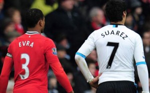 Suarez and Evra