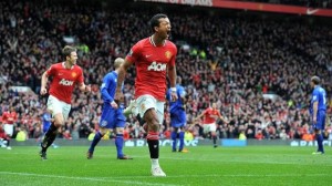Nani's celebration vs Everton Nani's celebration vs Everton