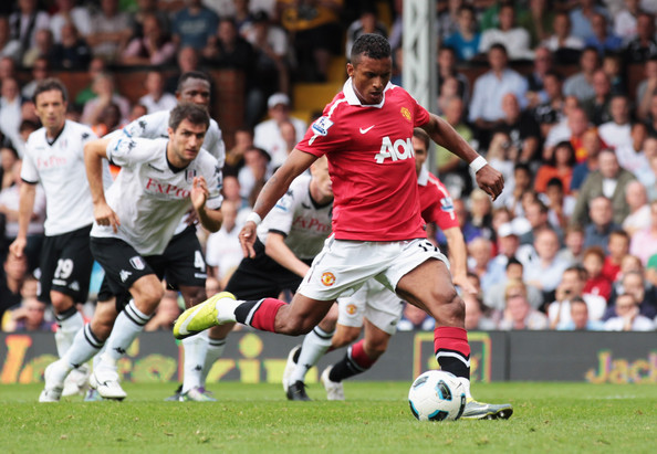 Nani penalty miss against Fulham