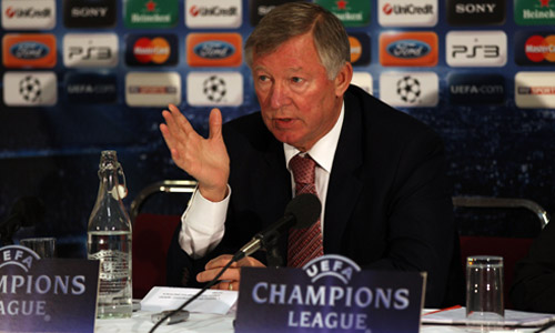 Ferguson's conference before the Bursaspor match