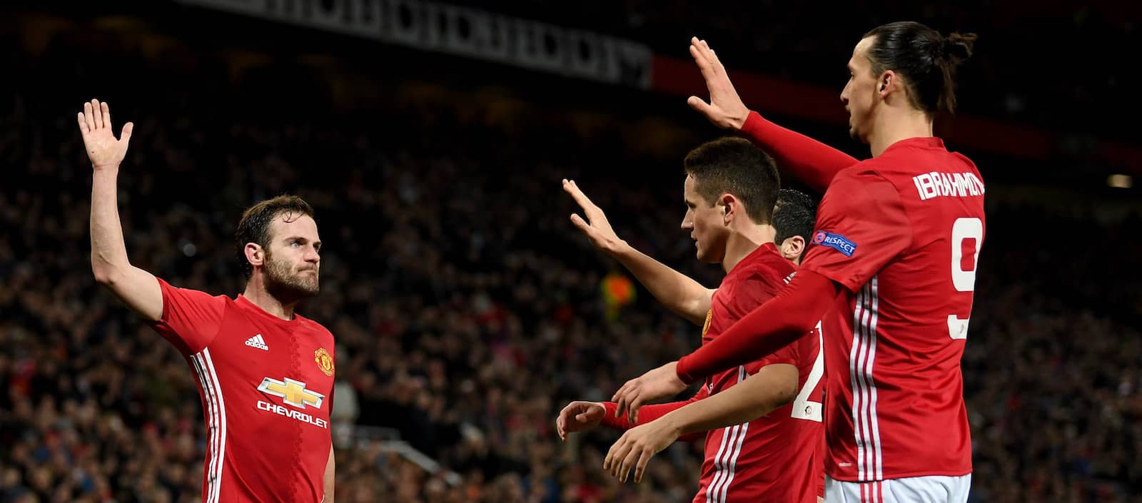 Juan Mata scores the winner for Manchester United over Rostov. Give that man a banana.
