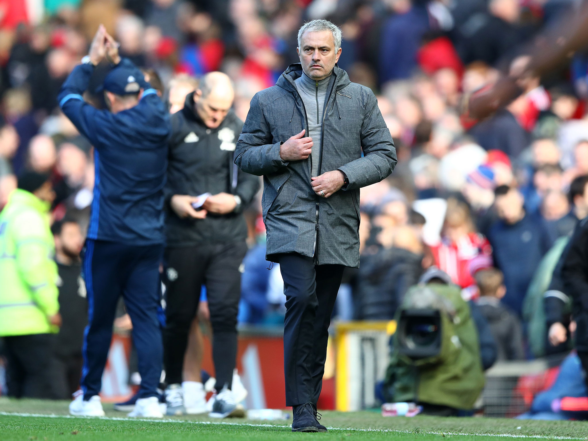 Man United fans weren't happy with United's performance against West Brom