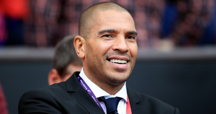 Stan Collymore smiling