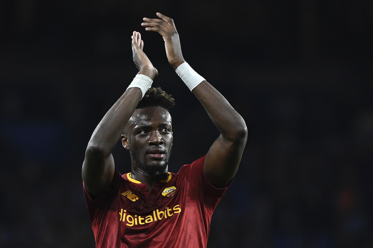 Tammy Abraham in action for Roma