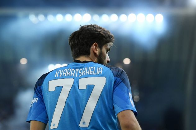 Khvicha Kvaratskehlia peaking interest from PSG and Manchester United