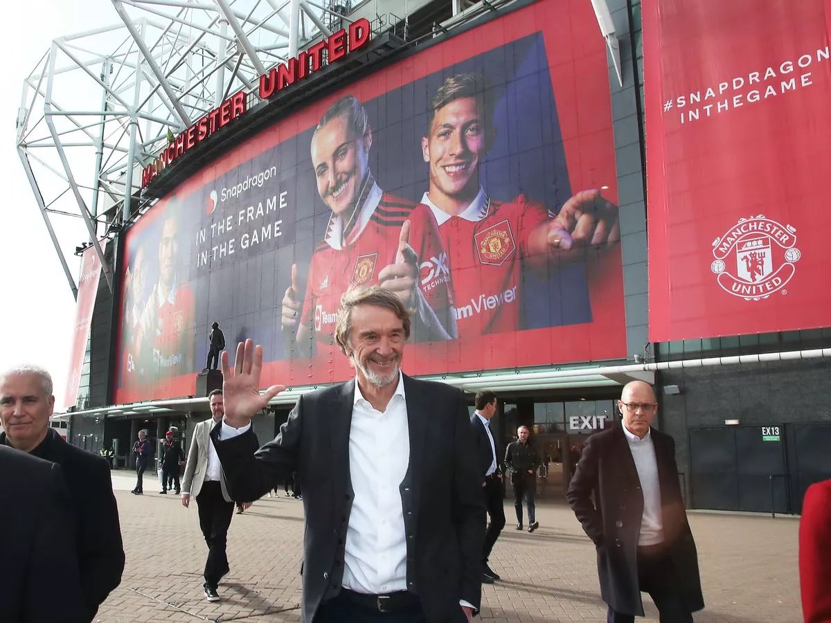 Man United co-owner Sir Jim Ratcliffe