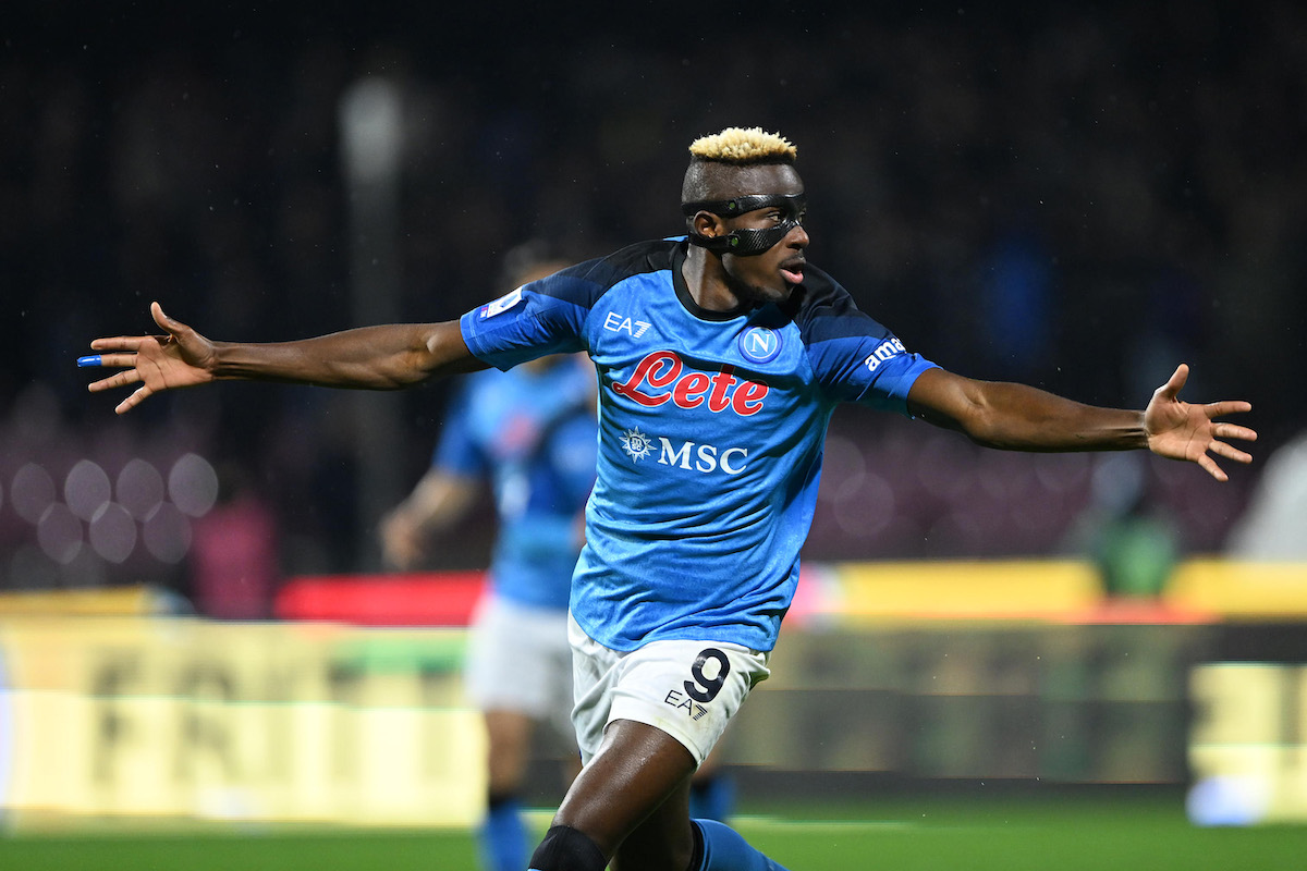 Victor Osimhen during his time at Napoli
