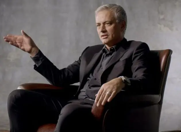 Jose Mourinho in an interview
