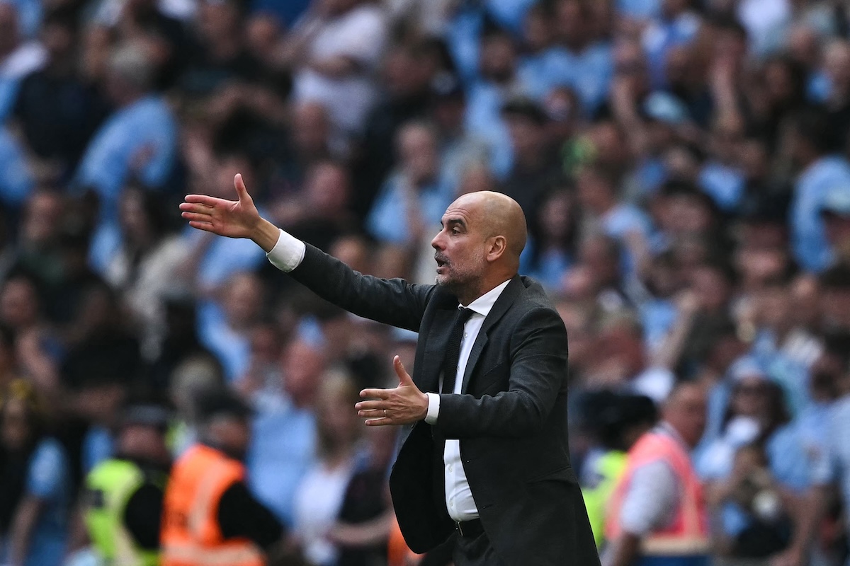 Pep Guardiola on the sidelines as Man City clash heads with Man Utd in FA Cup final