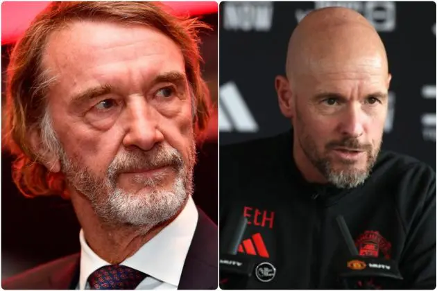 Sir Jim Ratcliffe and Erik ten Hag
