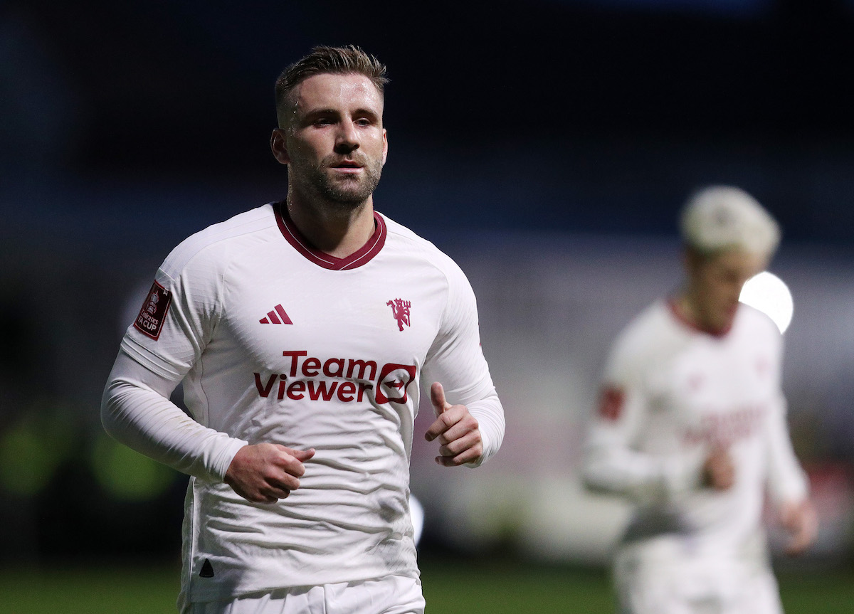 Luke Shaw's appearance on social media was deemed untimely by a section of United fans