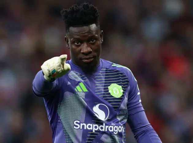 Andre Onana has been inconsistent at Man United