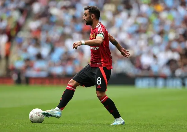 Bruno Fernandes was hoping to escape Anfield with more points