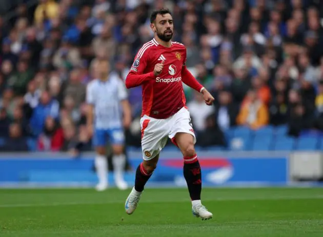 Bruno Fernandes ahead of Man United match