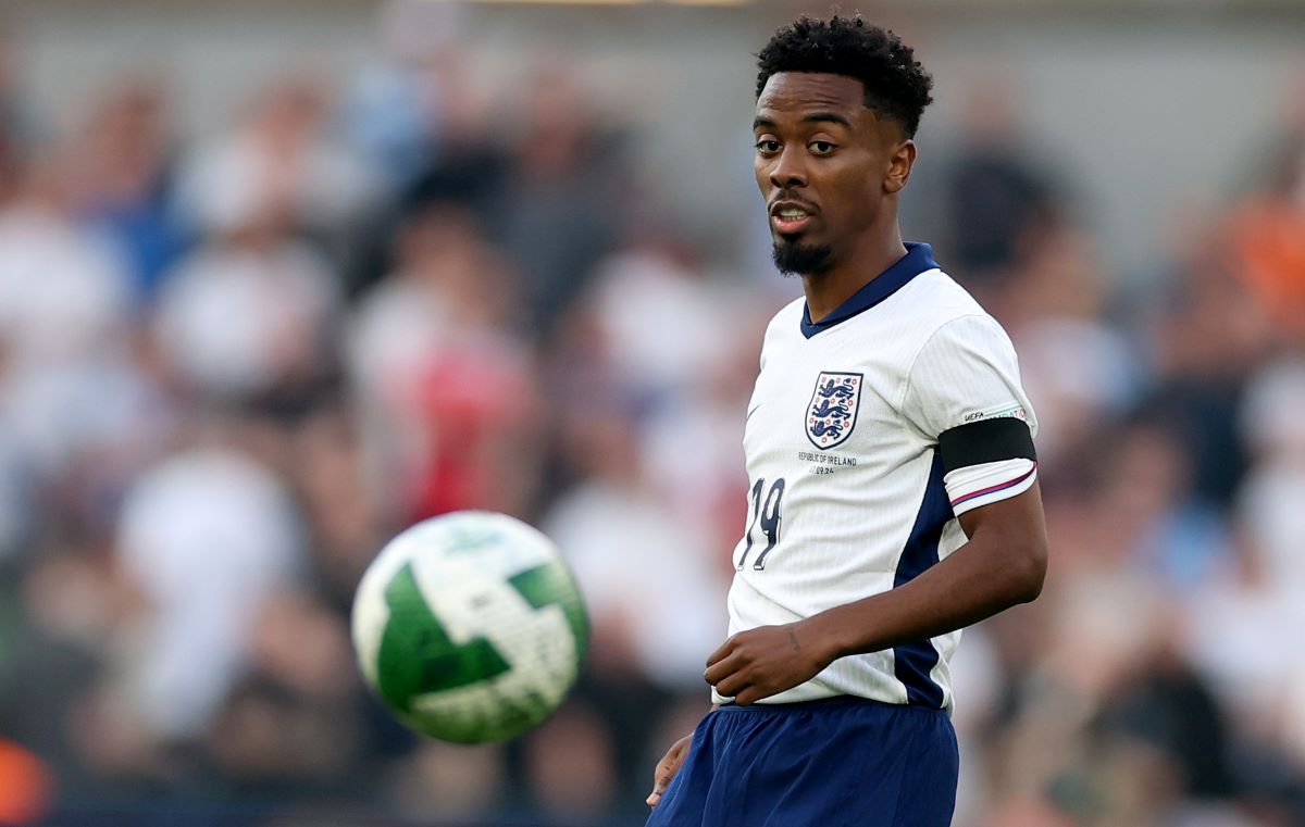 Angel Gomes representing England