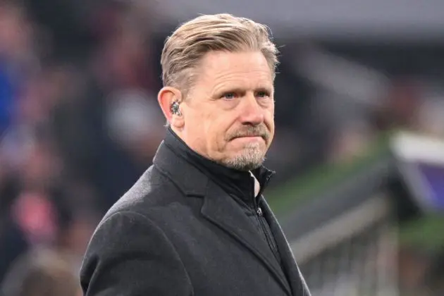 Peter Schmeichel doing punditry