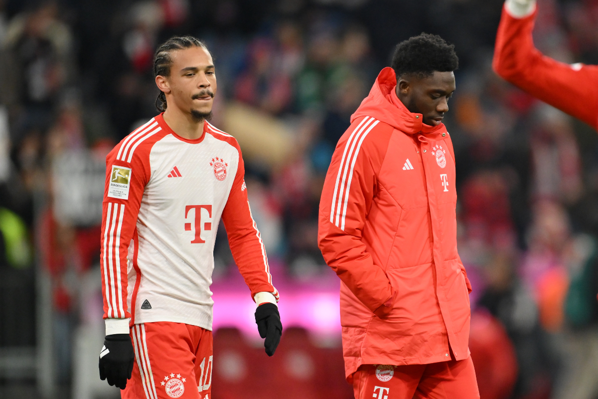 Bayern Munich trio Alphonso Davies, Leroy Sane and Leon Goretzka are of interest to Manchester United.