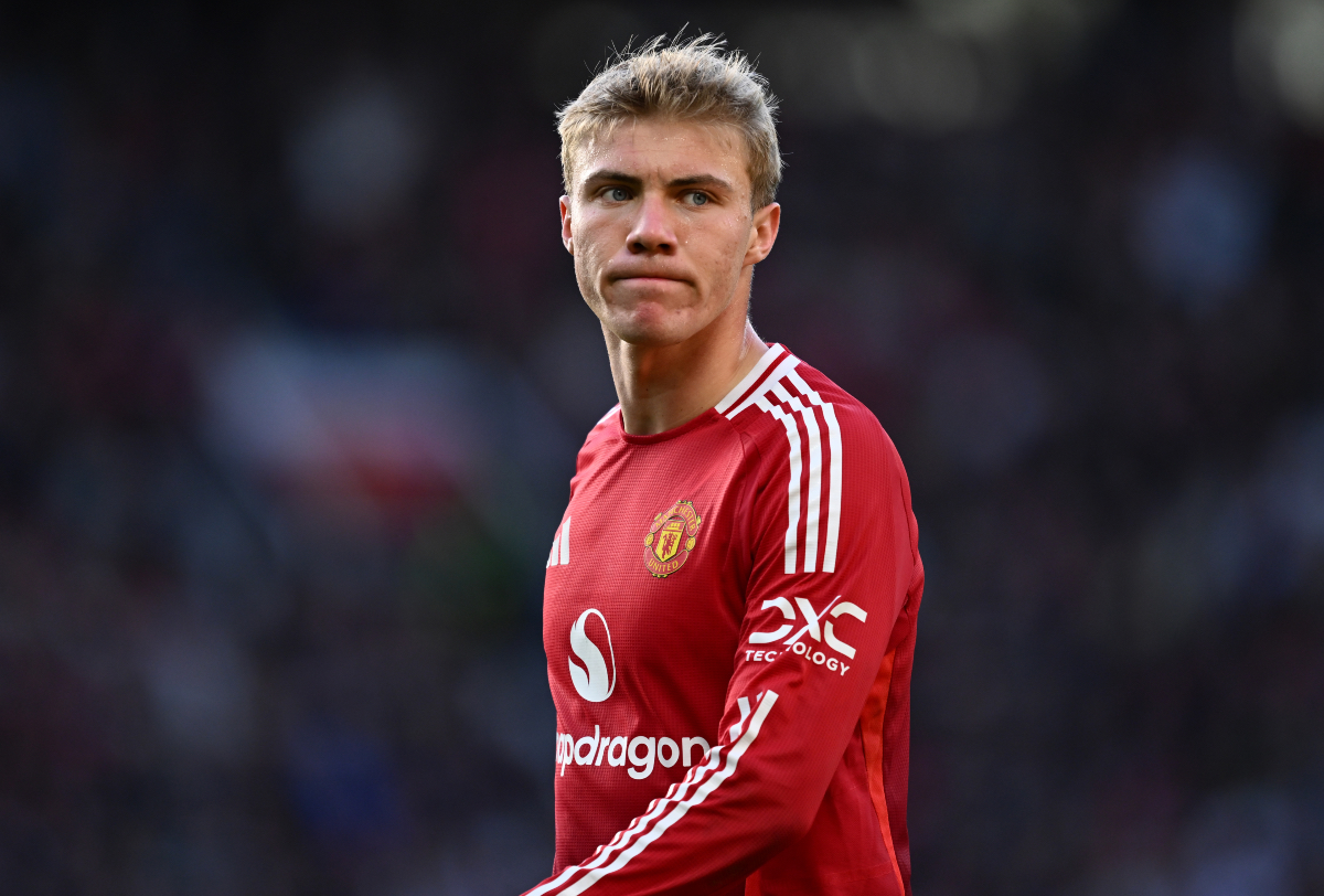 Rasmus Hojlund has scored twice in his first six appearances of 2024/2025 in all competitions.