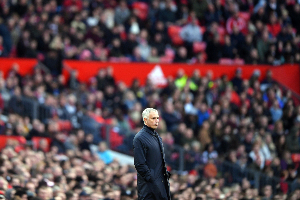 Jose Mourinho was heavily pressed on the affairs of his former club, Manchester United, today.