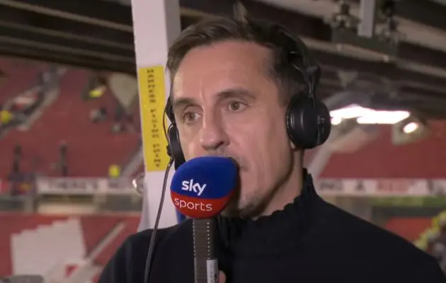 Gary Neville discusses Man United's wingback problem