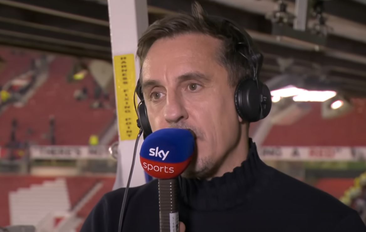 Gary Neville discusses Man United's wingback problem