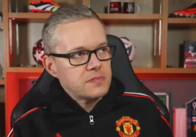 Mark Goldbridge looking on
