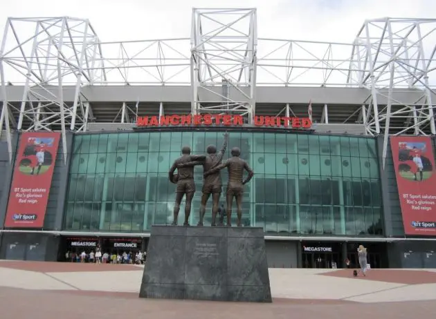Old Trafford from the outside