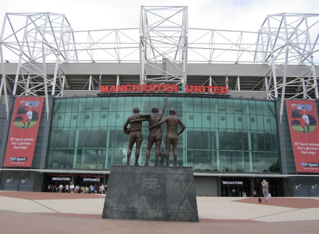 Old Trafford from the outside
