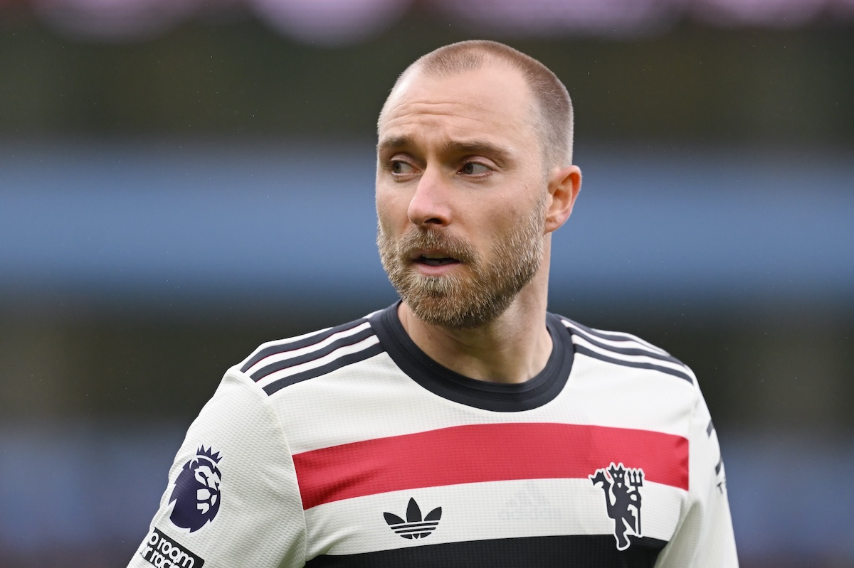 Christian Eriksen is happy with his game time at Manchester United