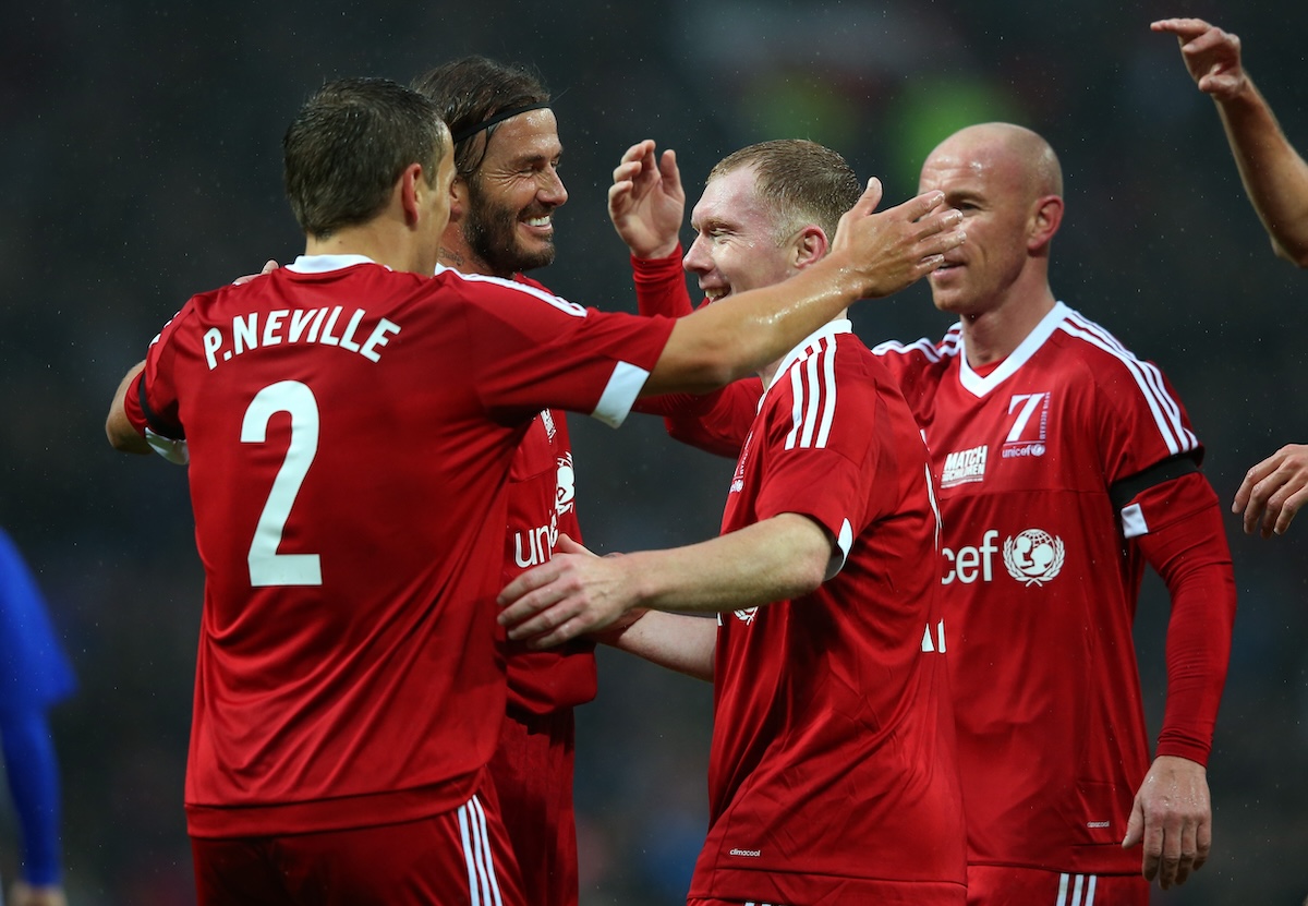 Gary Neville still fond of his partnership with David Bekcham
