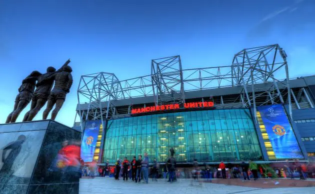 General look outside Old Trafford
