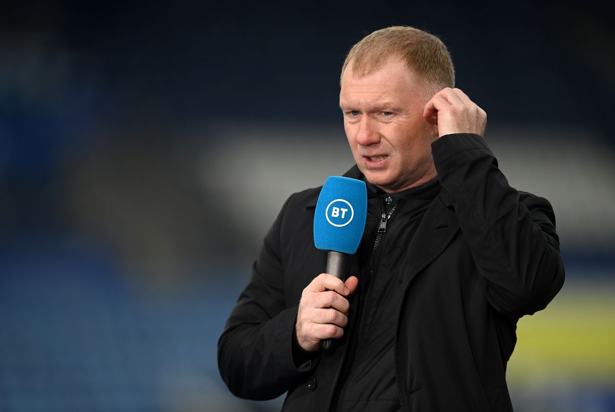 Paul Scholes doing punditry