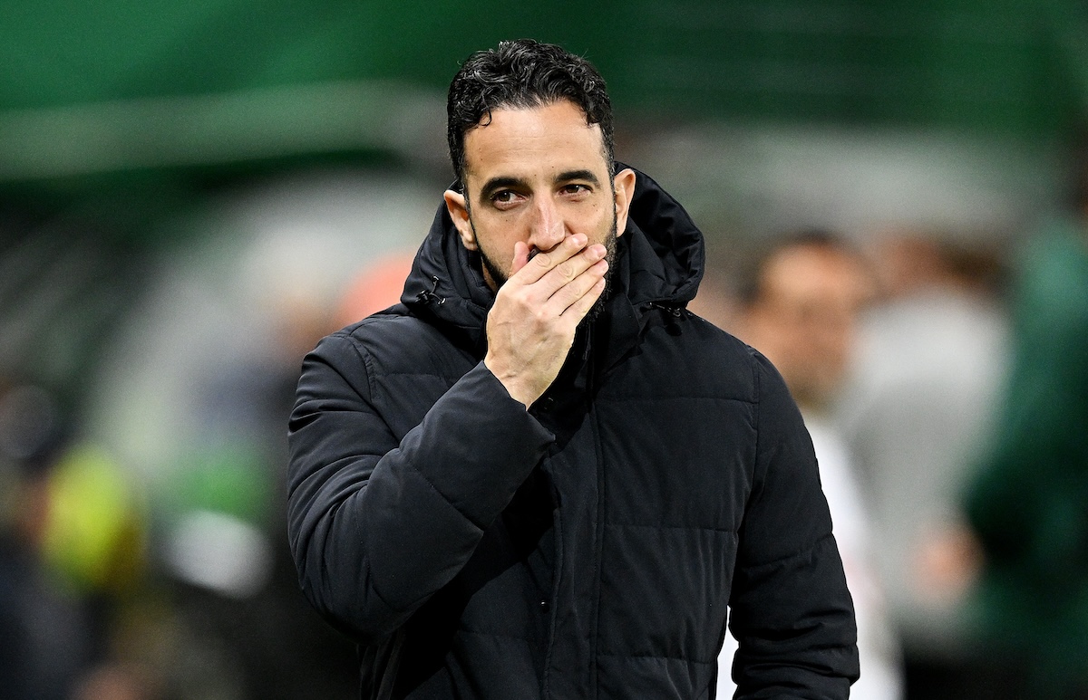 Ruben Amorim is in the running for the Manchester United job