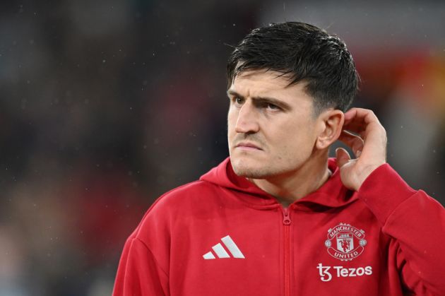 Harry Maguire is out of contract at Old Trafford next June.