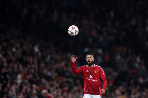 Noussair Mazraoui of Manchester United.