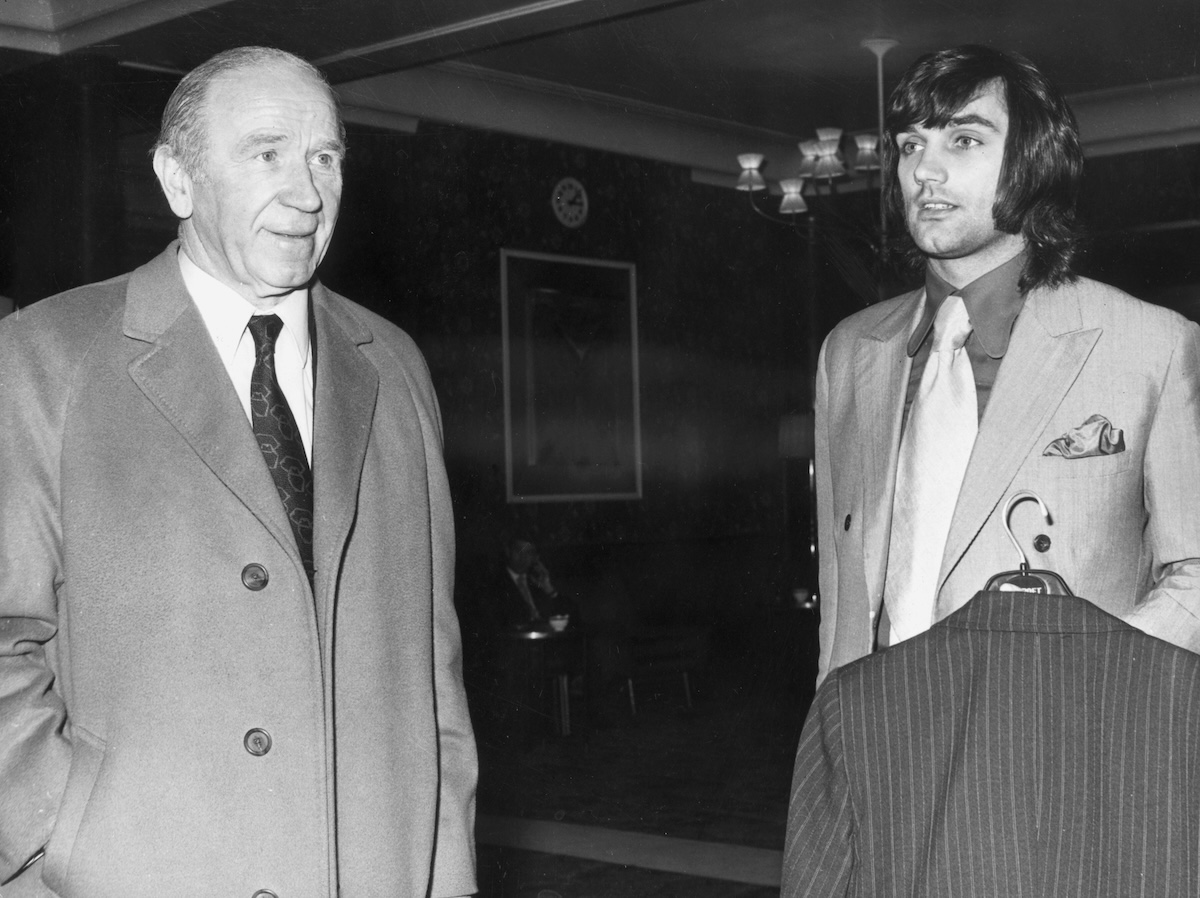 Manchester United legends: Sir Matt Busby and George Best