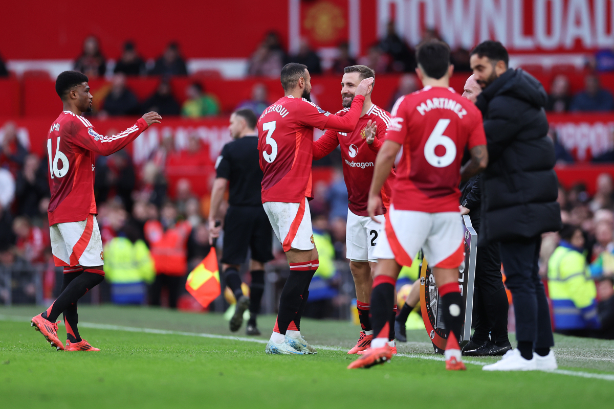 Luke Shaw is likely to make his first start of the season vs Arsenal.