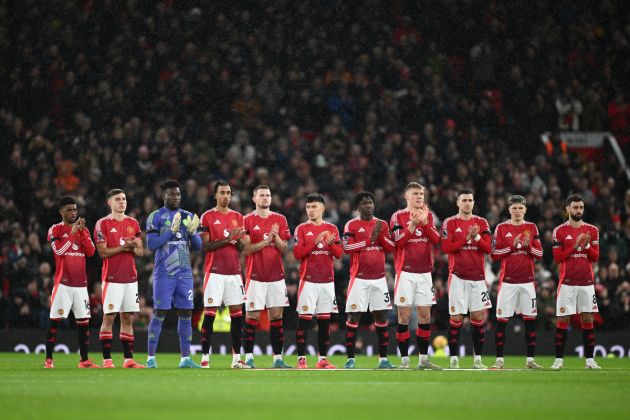 Manchester United player in a minute of slicenc