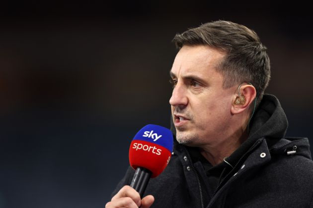 Gary Neville weighed in on Ruben Amorim’s squad issues.