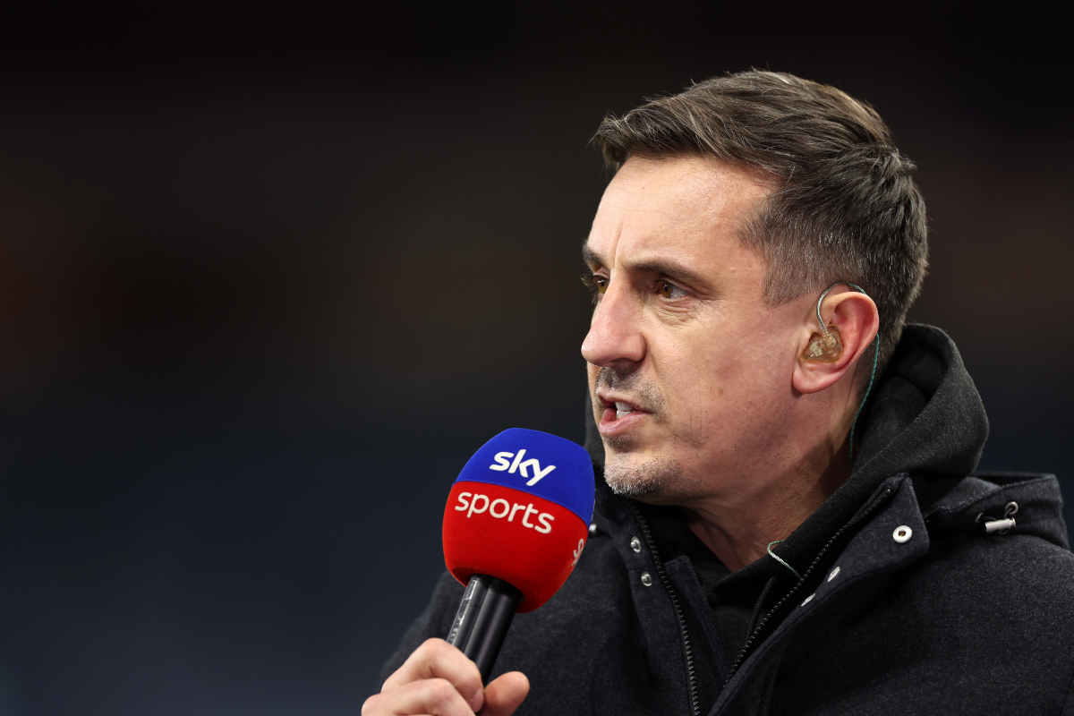Gary Neville as as sceptical as ever when analysing United’s performance vs City.