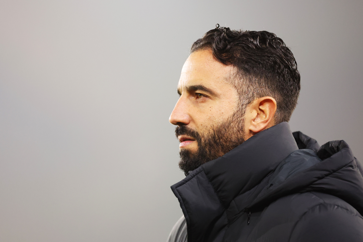 Ruben Amorim looking on
