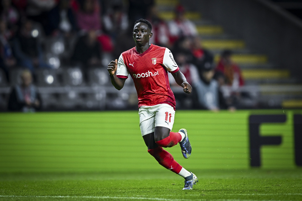 Roger Fernandes in action for Braga