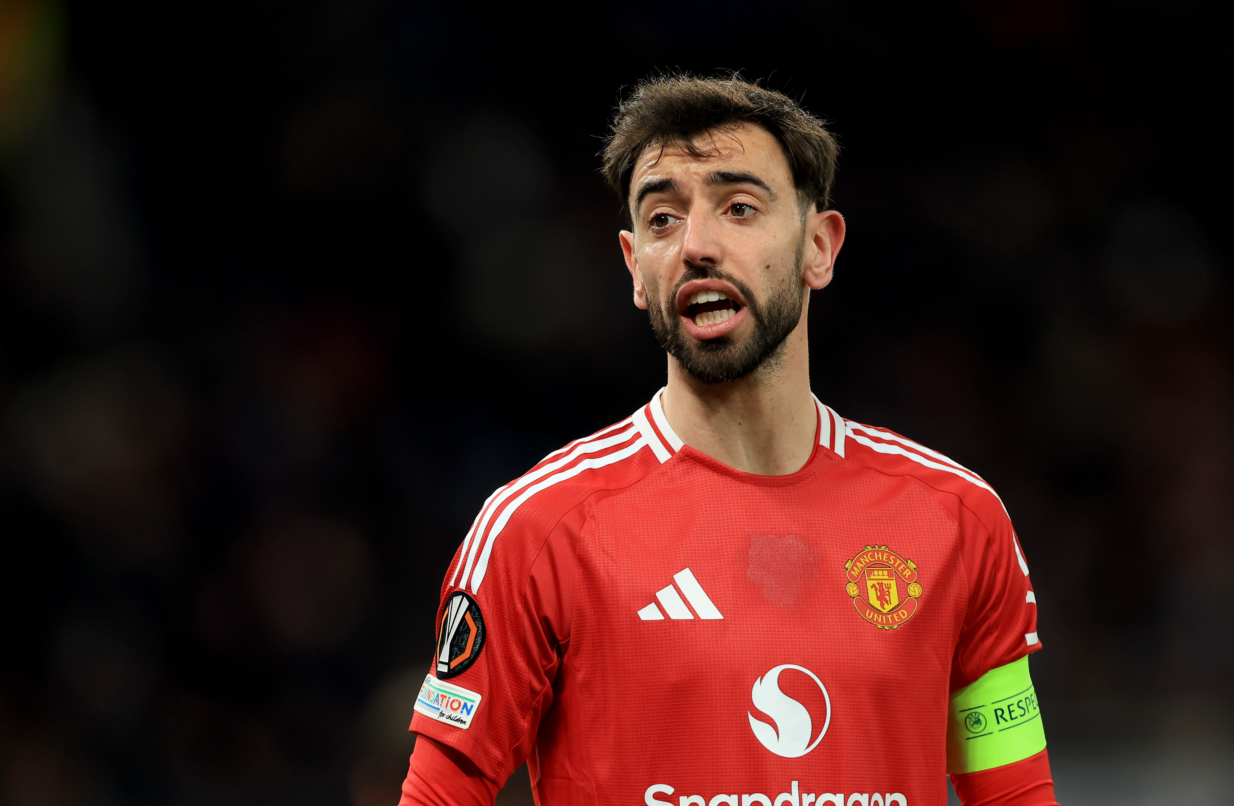 Bruno Fernandes in action for Man Utd