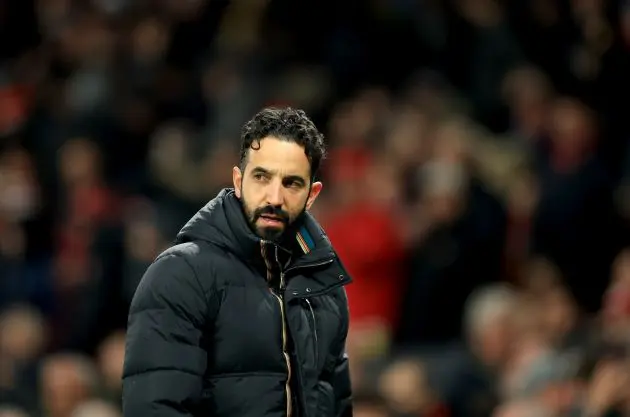 Man United manager Ruben Amorim