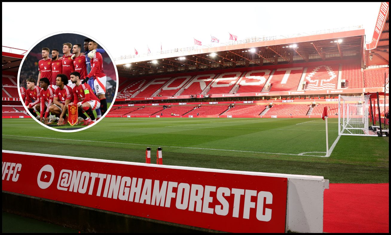 A general view inside Nottingham Forest’s City Ground.