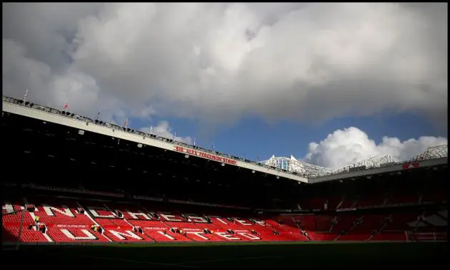 A general view inside Old Trafford.