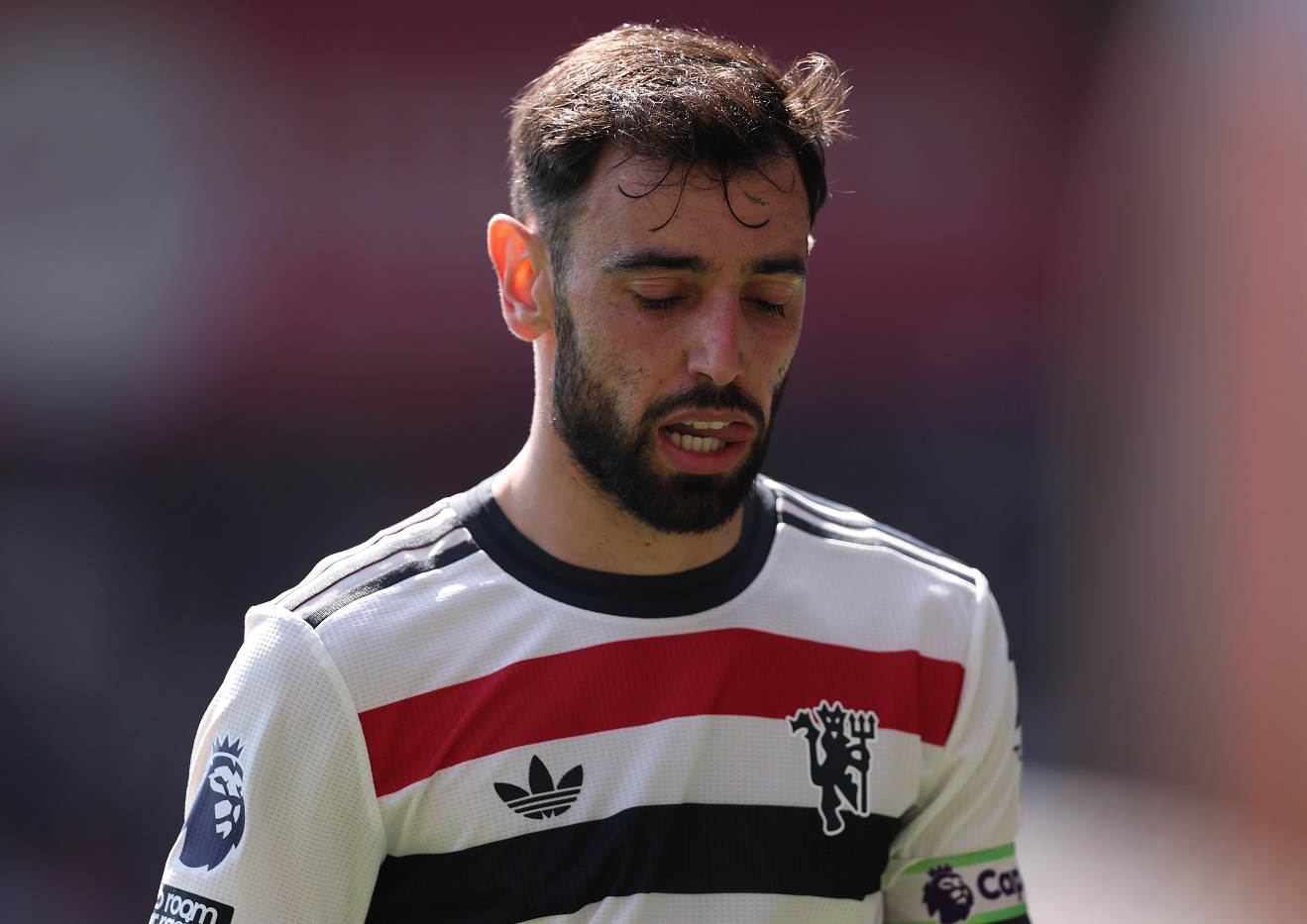 Bruno Fernandes in action for Man United